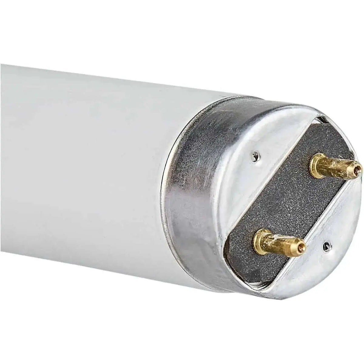 Philips TL-D 36 W fluorescent tube, 4 ft, 54-765 Cool Daylight, end-cap with brass pins visible. UAE