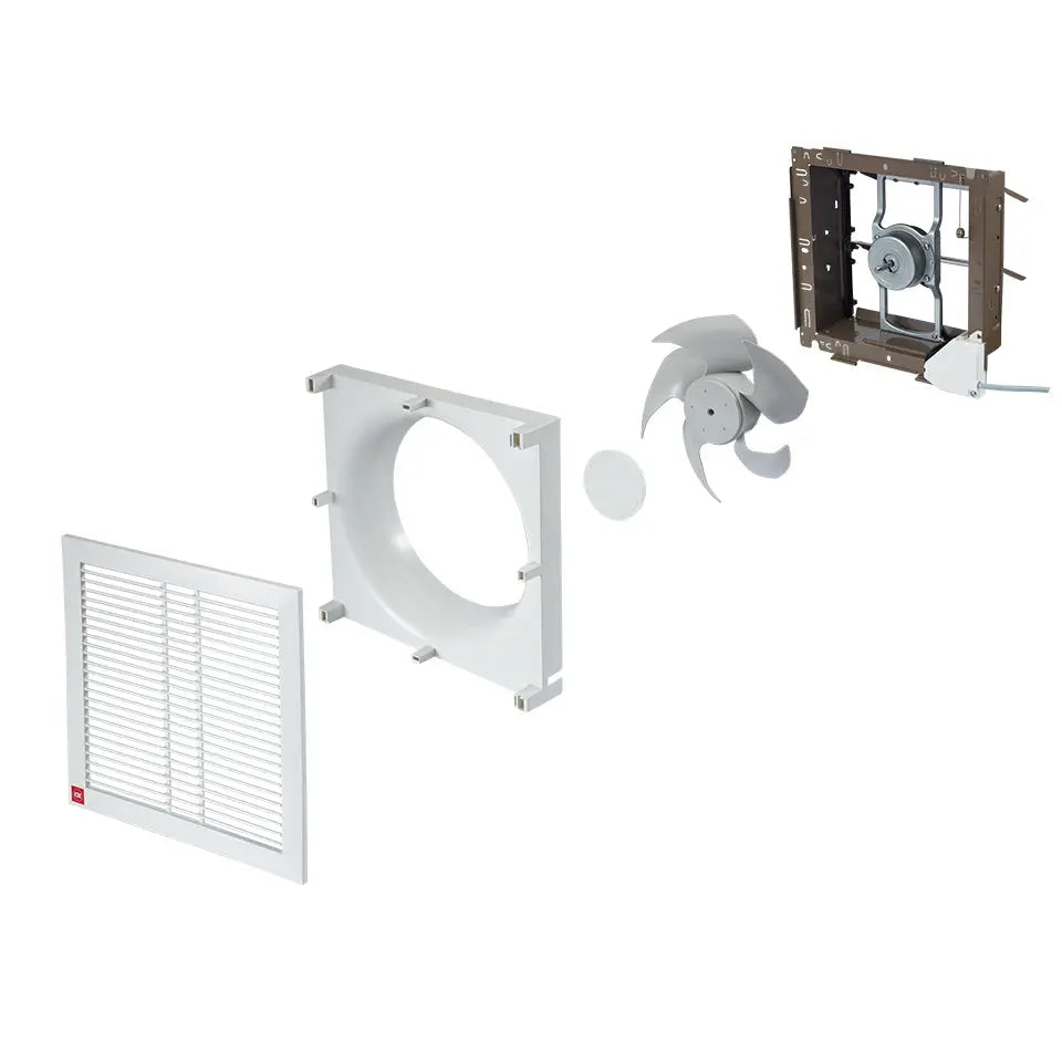 KDK 25ALA Wall Mount Propeller Exhaust Fan 10″ – Ventilation KDK