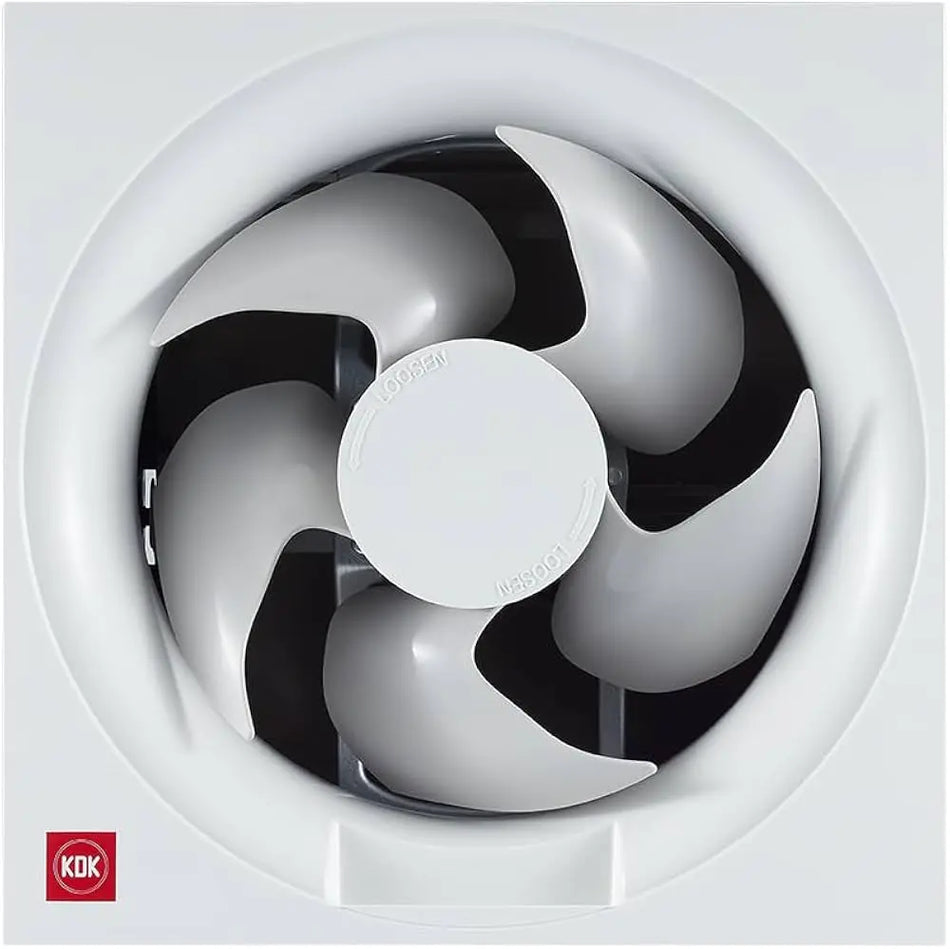 KDK 25AUA Wall Propeller Exhaust Fan 10″ with Auto Shutter KDK