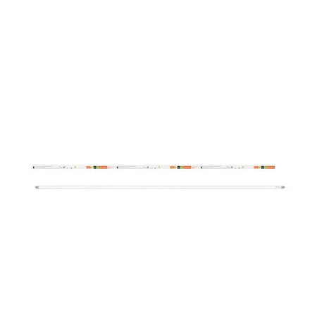 Ledvance ST5HO49-UN 26W 3000K T5 HO LED tube, 1449mm; two slim tubes with color-coded labels