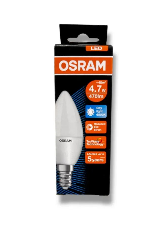 Osram Led Bulb E14 Candle Lamp 4.7W Frosted Osram