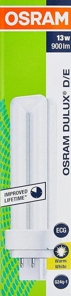 Osram PL Lamp Dulux D/E 13W 4Pin G24Q-1, 1800Lm Osram