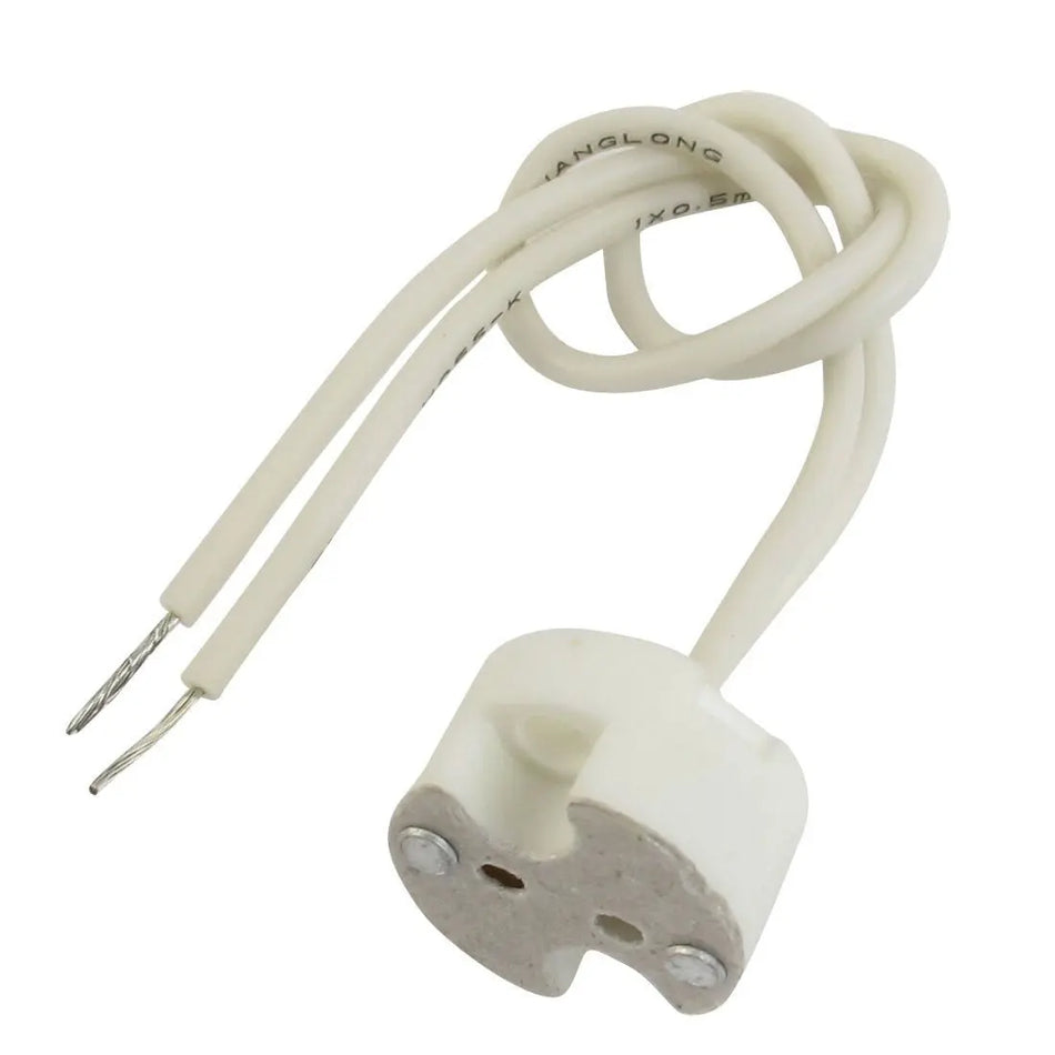 MR16 GU5.3 Ceramic Lamp Holder with Wire Generic