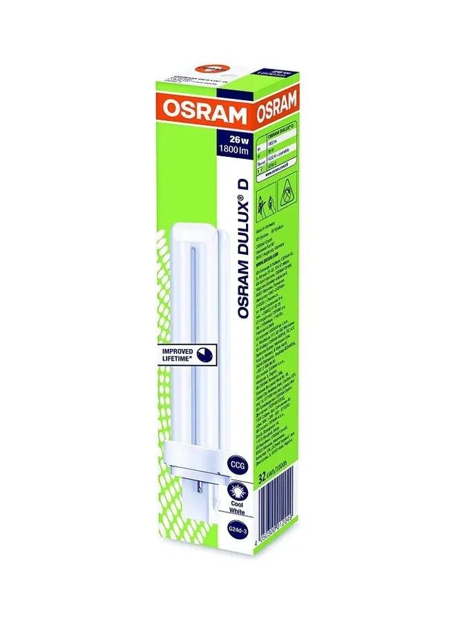 Osram Dulux-D 26W 2-Pin G24d-3 CFL Lamp Osram