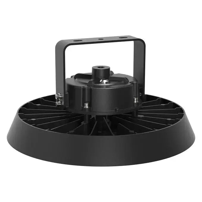 Ledvance LED Performance Highbay 100W 6500K Gen, black circular heat sink with mounting bracket