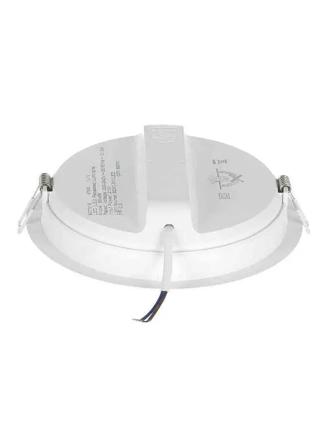 Philips Meson LED ceiling downlight, 24W 1820 lm, 200mm, white round recessed light with spring clips UAE