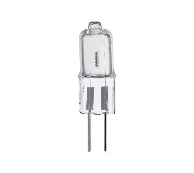 Osram Halogen Capsule G4 bulb, 12V 20W, clear glass with two-pin base