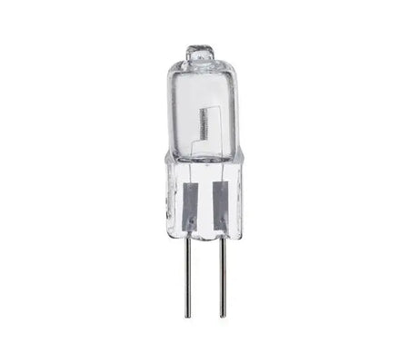 Osram Halogen Capsule G4 bulb, 12V 20W, clear glass with two-pin base