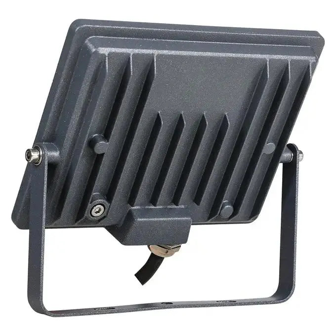 Ledvance LED Eco-Lite floodlight 30W IP65, grey metal housing with adjustable mounting bracket